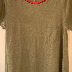 Sage green Lularoe Carly. Washed once, never worn.